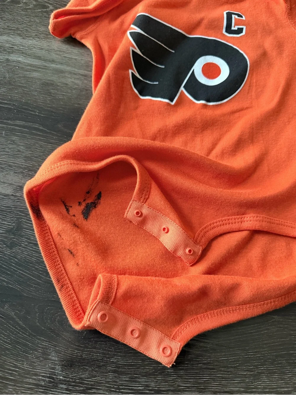 NWT Mitchell& Ness INFANT Philadelphia Flyers NHL LINDROS Size 6/9 Months